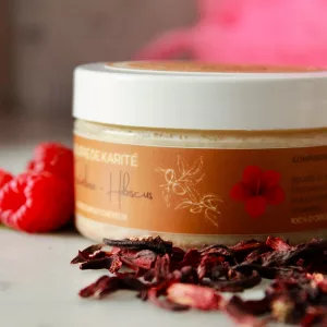 Beurre de Karité Framboise & Hibiscus
